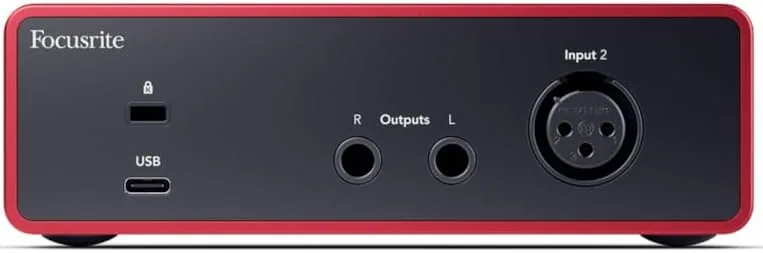 Focusrite Scarlett Solo interfaz de audio USB-C 4.ª gen | 1 preamp. de micro XLR, 1 entrada de instrumento Hi-Z, 24 bits/192kHz, intervalo dinámico 120dB, modos Air, para PC/Mac/iPad foto 3