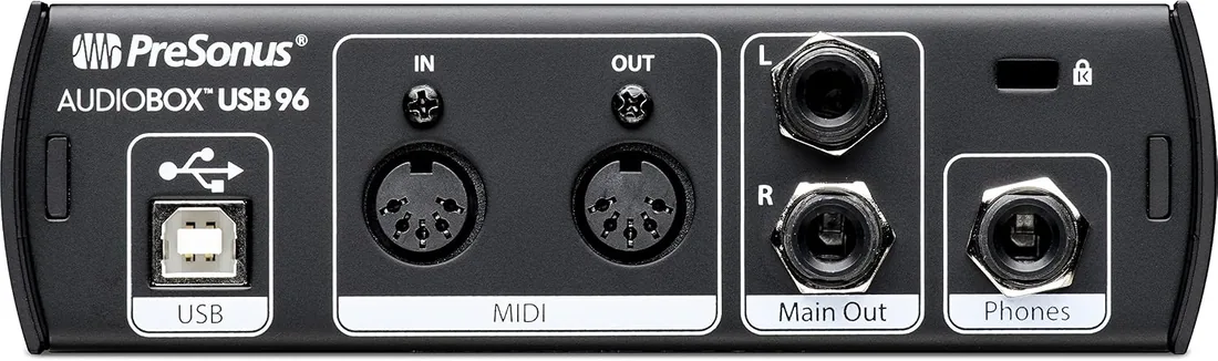 PreSonus AudioBox 96 - Interfaz de Audio USB, Para Grabación, Difusión, Podcasting con Paquete de Software incluido Studio One Artist, Ableton Live Lite DAW, Edición del 25º Aniversario foto 2