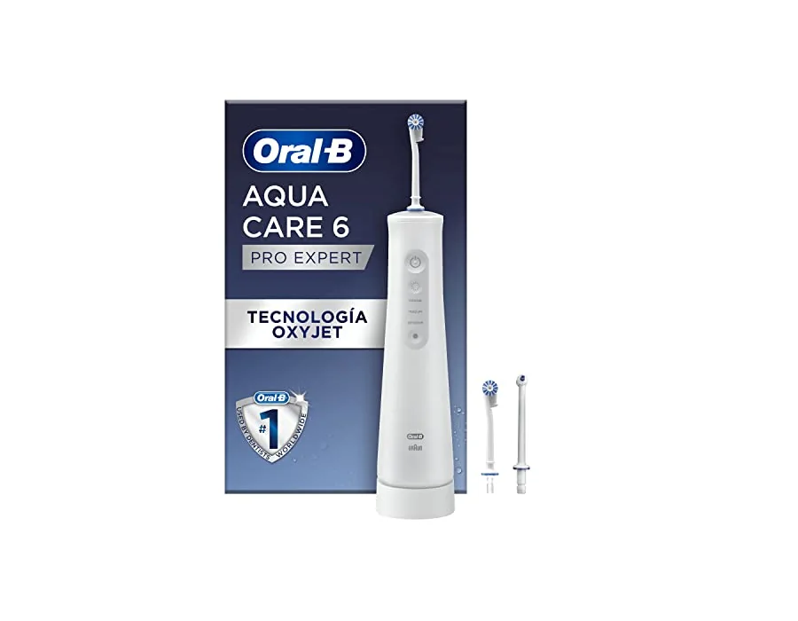 Oral-B Aquacare Pro-Expert Irrigador Dental Inalámbrico, Blanco foto 2