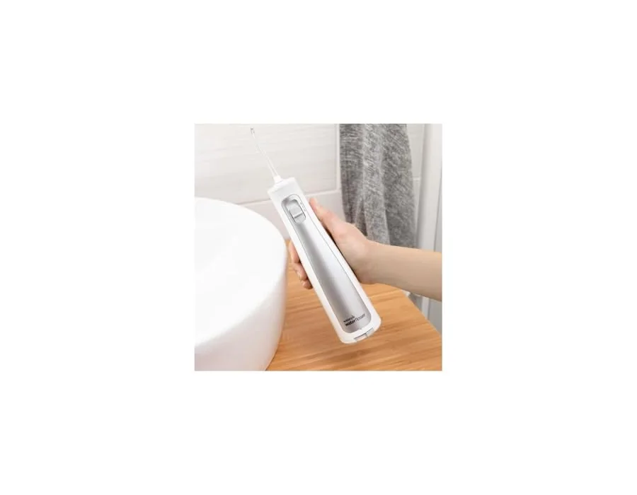 Waterpik Irrigador Inalámbrico con Agua a Presión Portátil con Batería Resistente al Agua para Eliminación de Placa Dental, Ideal para Viajar, Baños Pequeños y Usar en la Ducha, Ne foto 3