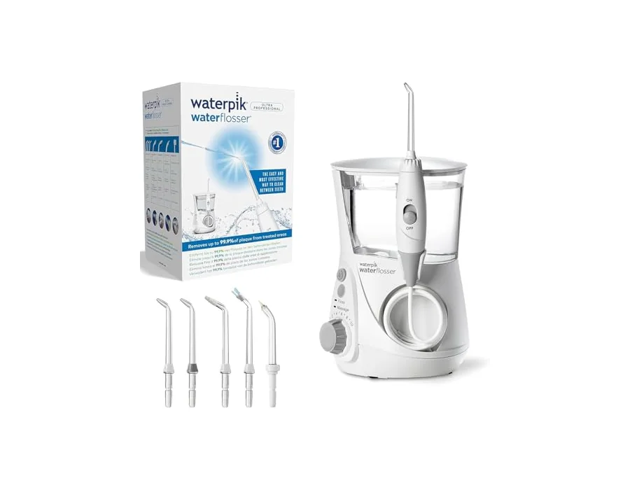 Waterpik Ultra Professional, Irrigador Dental de Sobremesa, Blanco foto 2