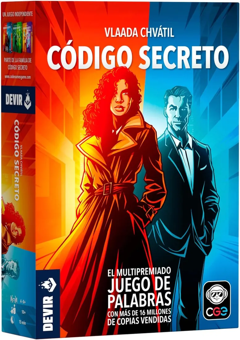 Devir Código Secreto Juego de Mesa foto 2