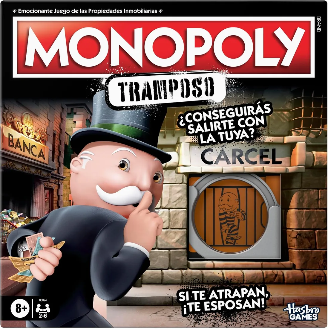 Juego de Mesa Monopoly Tramposo | Juegos Familiares para niños, Adolescentes y Adultos | 2 a 6 Jugadores | A Partir de 8 años | Regalos para la Familia foto 2