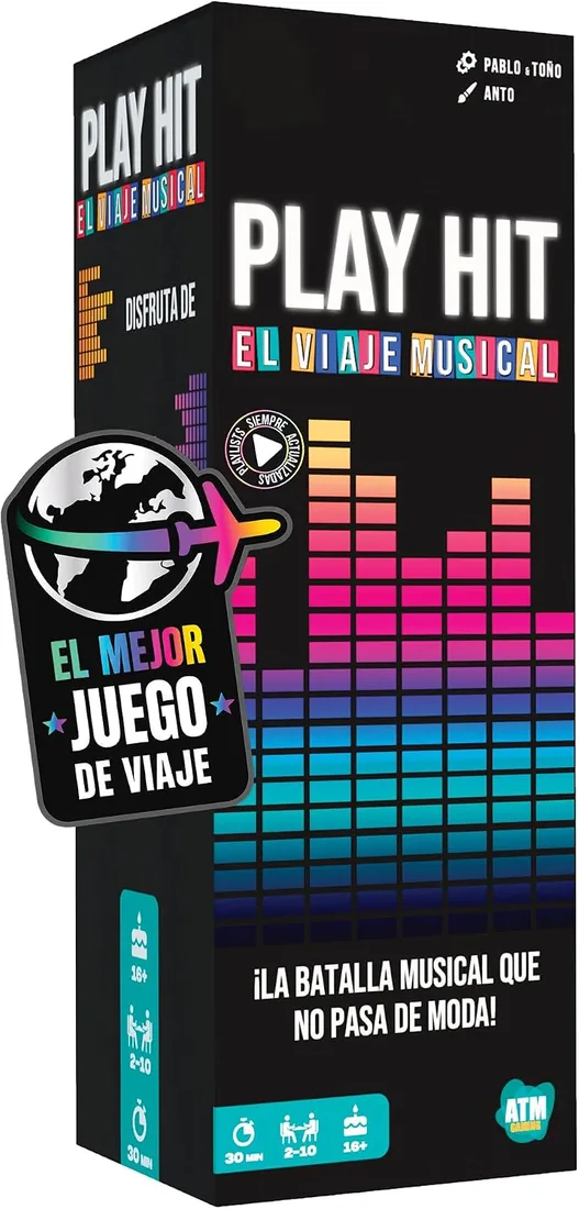Play Hit - Juegos de Mesa para Adultos, Amigos y Familia animar Cualquier reunión - Quiz Musical en Español | Juego de Viaje foto 2