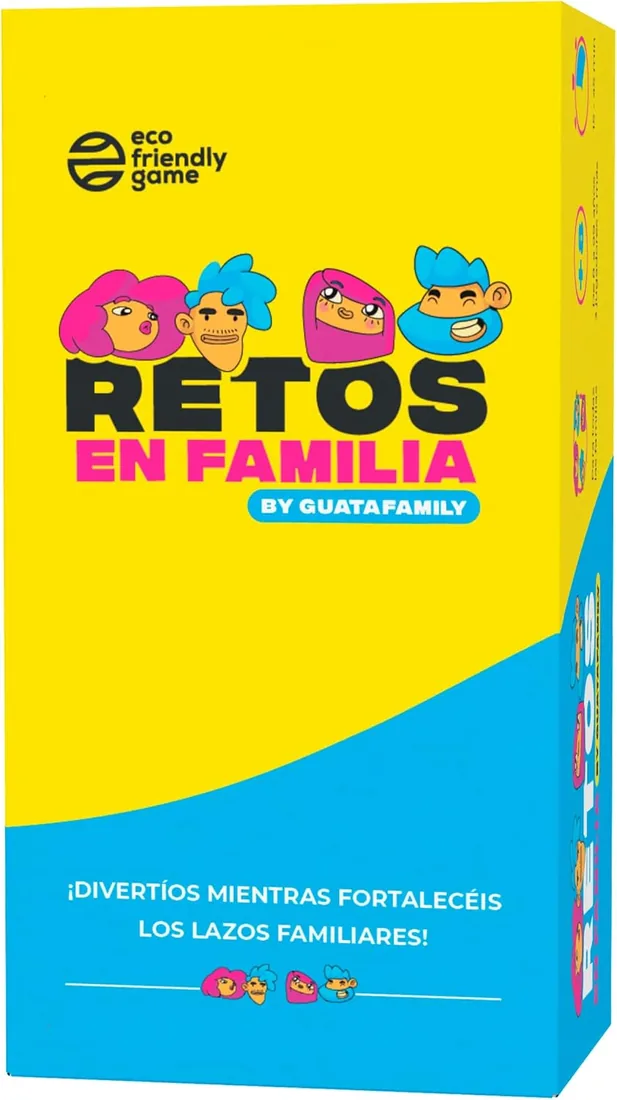 ATM Gaming Retos en Familia – Juegos de Mesa de Guatafamily – Diversión para Niños y Adultos – Momentos Únicos para Jugar y Conectar en Familia – Regalo Original