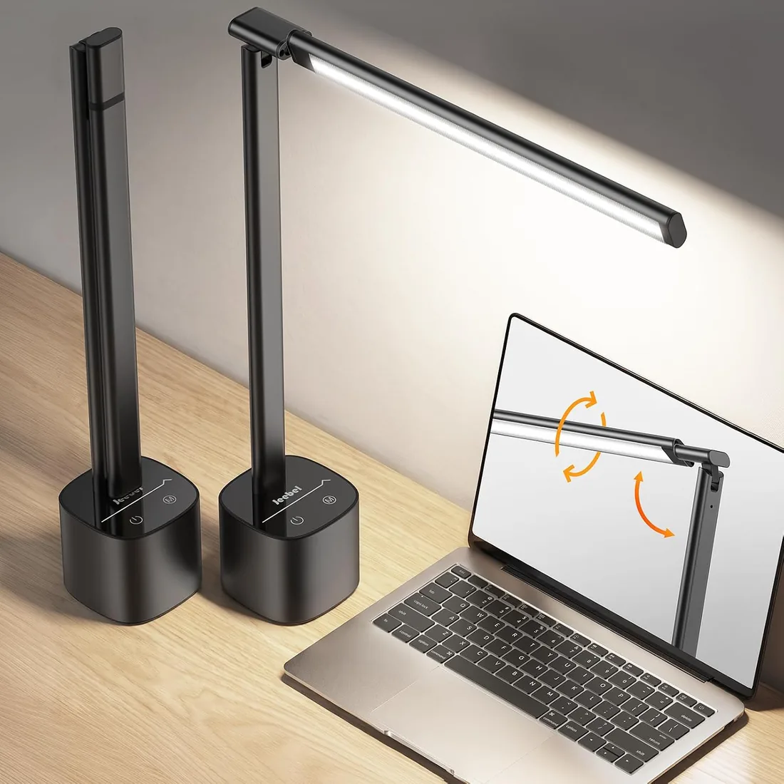 Lámpara de Escritorio LED Inalámbrica 5000mAh Regulable 500LM
