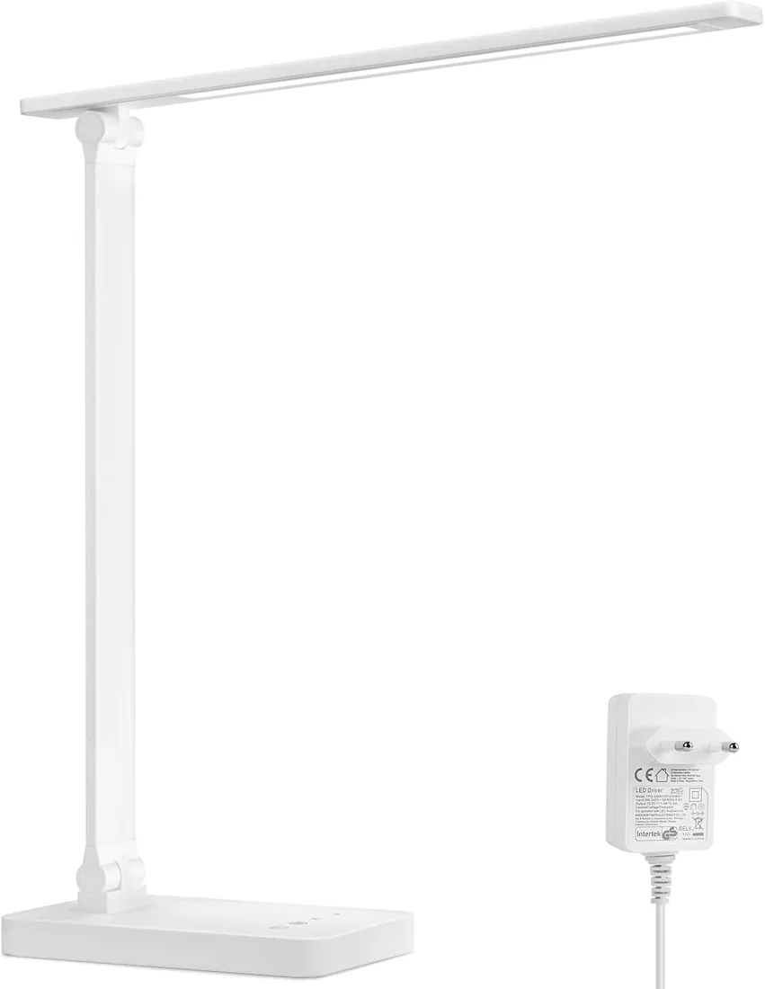 Lepro Lámpara Escritorio LED 800 LM Regulable Blanco