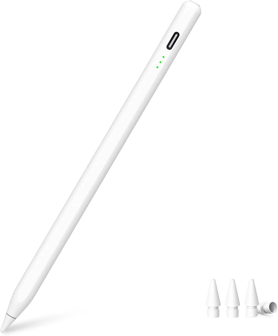 Lápiz para iPad 2018-2026, función magnética rechazo Palma Precision píxel