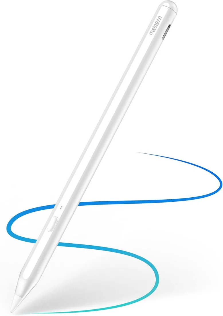 Metapen A11 Lápiz para iPad 2018-2026,Stylus Pencil con Rechazo del Palma