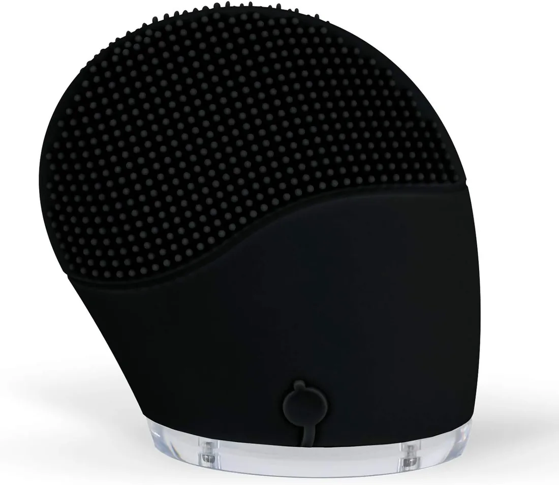 CREATE/FACE WAVE/Limpiador Facial Negro/Cepillo Facial de Silicona, Rejuvenece la Piel, Masajeador, para todo tipo de pieles, Tecnología Vibración Sónica, Protección contra el agua IPX5 foto 3