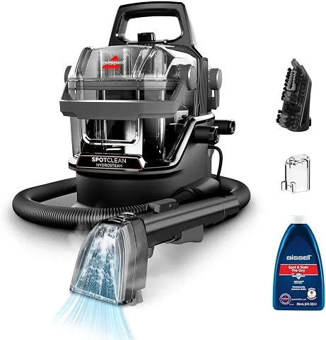 BISSELL SpotClean HydroSteam Aspiradora de Agua Tapicería 1000W 3689N | Lava aspiradora con tecnología HydroSteam, modo va foto 2