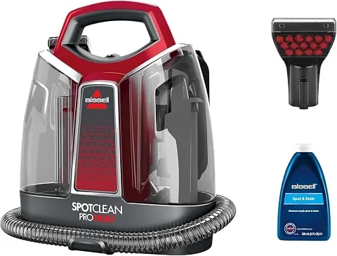 BISSELL SpotClean ProHeat Aspiradora de Agua Tapicería 330W 36988 | Lava aspiradora con tecnología He foto 2