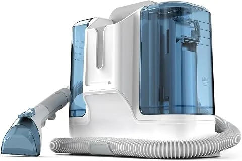 Rivenara Aspiradora Agua Tapiceria Limpiador - 450W Limpia de Sofa Aspirador Maquina Limpieza Liquidos Lava Extracción Alfombras Colchones Upholstery Hidroaspiradora Coche Carpet Cleaner Machine foto 2
