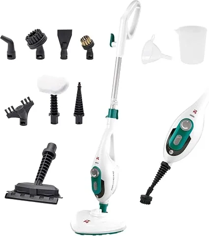 Di4 Steamclean Multi 10 Max Mopa/Limpiador a Vapor Multifunción 10 en 1, 1500W, Elimina 99,9% de Virus y Bacterias, Limpieza sin Químicos ni Abrasivo, Vaporeta Hogar, Limpiador Tapicerias foto 3