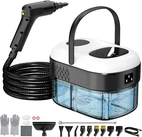 Granarbol Vaporeta Limpieza Hogar, depósito 1,4 L, Tiempo Calentamiento 15s | 2500W Limpiador a Vapor
