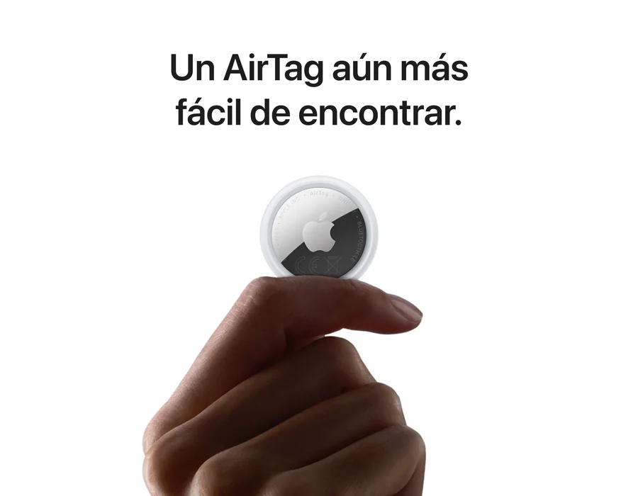 Apple AirTag (2.ª generación): Permite localizar Llaves, Carteras y más; función de localización con Sonido; hasta 1,5 Veces más Alcance en Búsqueda de Precisión foto 2
