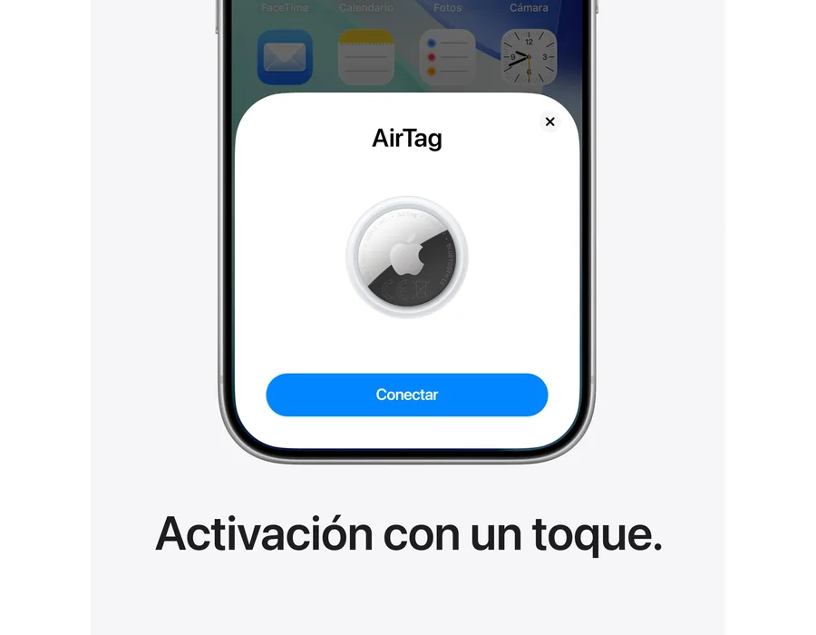 Apple AirTag (2.ª generación): Permite localizar Llaves, Carteras y más; función de localización con Sonido; hasta 1,5 Veces más Alcance en Búsqueda de Precisión foto 3