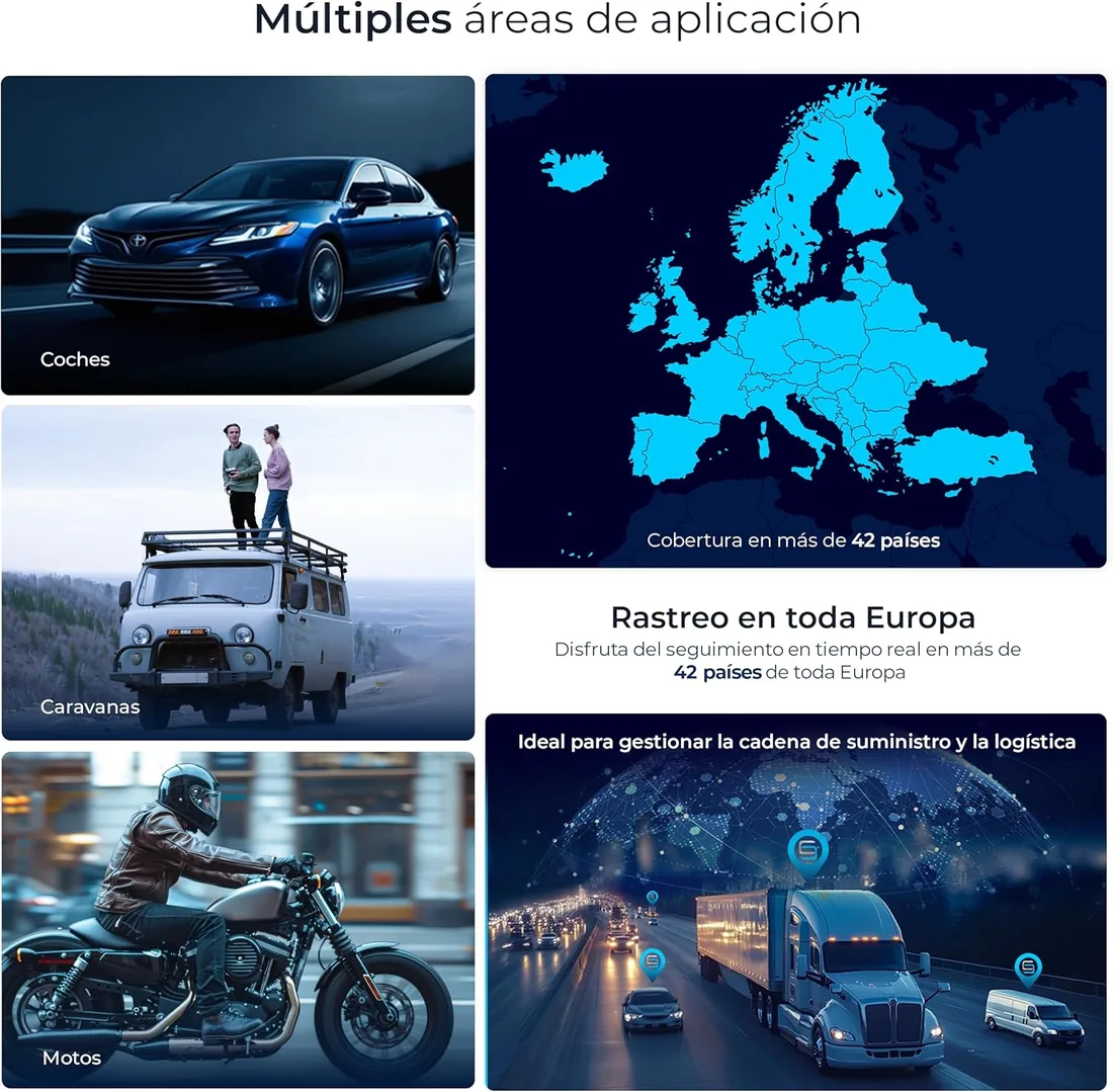 Salind Localizador GPS 4G con Cable para Coche, Moto y Otros Vehículos | Conexión Directa a Batería foto 2