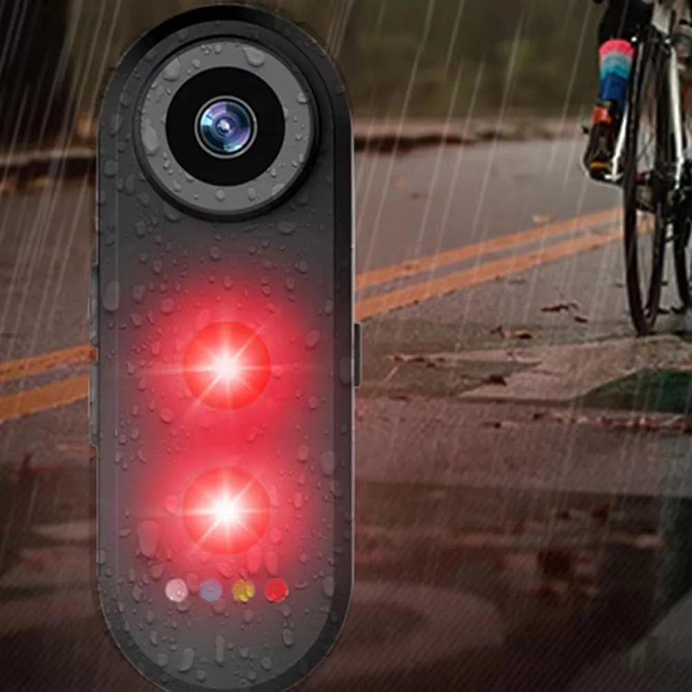 Luz Trasera con Radar Inteligente para Bicicleta de Montaña y Carretera, con Cámara de 150 Grados y Luz Trasera para Bicicletas Eléctricas. foto 2
