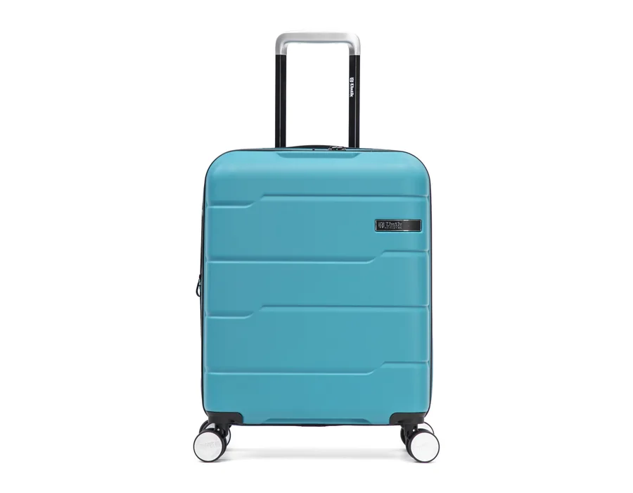 Maleta de Cabina Rígida 55x40x20 cm Expandible, Equipaje de Mano ABS 41L con Cerradura TSA, 4 Ruedas Dobles 360° y Asa Telescópica, Compatible con Ryanair, Vueling y EasyJet – Verd