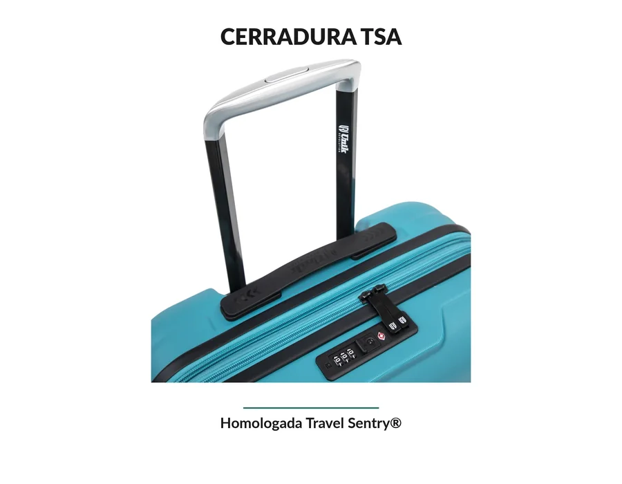 Maleta de Cabina Rígida 55x40x20 cm Expandible, Equipaje de Mano ABS 41L con Cerradura TSA, 4 Ruedas Dobles 360° y Asa Telescópica, Compatible con Ryanair, Vueling y EasyJet – Verd foto 3