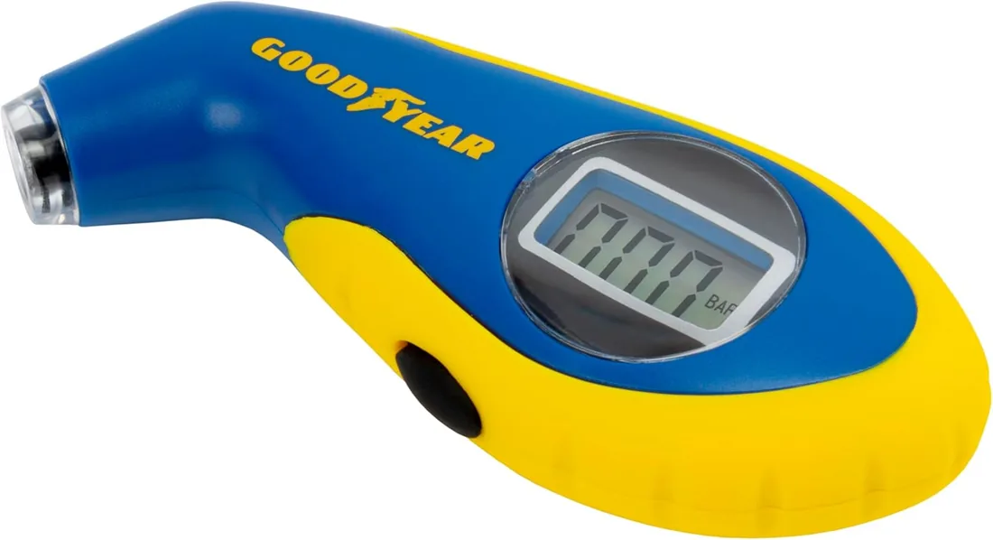 Goodyear Good Year GOD0001 Medidor Corto de Presión De Neumáticos Digital, de mano foto 3