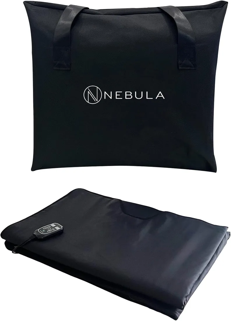 Nebula Manta De Sauna De 500W Para La Relajación Y La Desintoxicación | Manta De Sauna De Infrarrojos Con Mando A Distancia Y Funda, Portátil, Para Uso Doméstico Y Una Rápida Recuperación foto 3