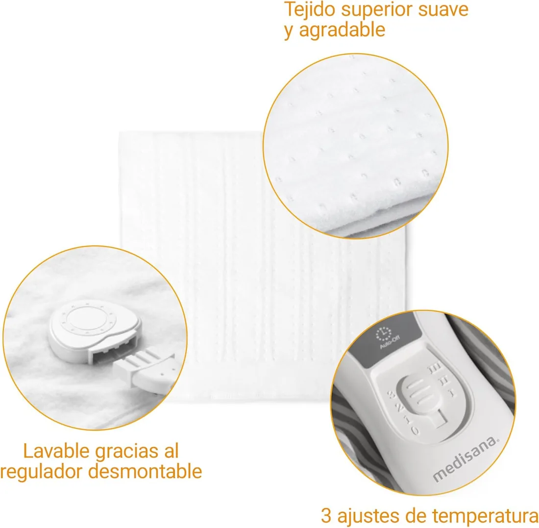 medisana HU 665 calefacción bajo la cama, calienta cama 150 x 80 cm foto 3