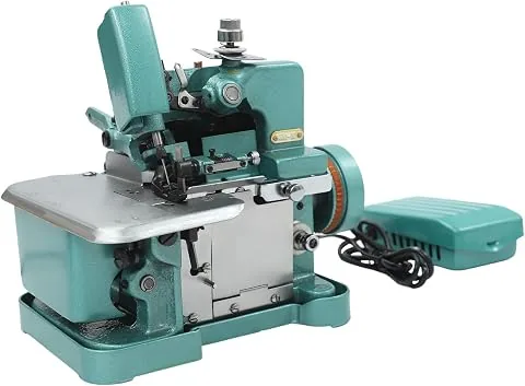 Máquina de coser Overlock de 150 W con interruptor de pie, 9000 rpm, 3000 puntadas/min foto 2