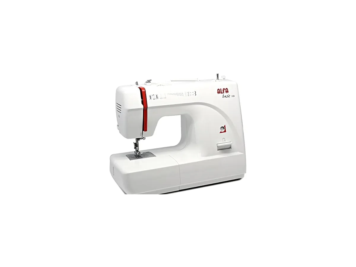 ALFA 720+ Máquina de Coser, Compuesto, Blanco, 30x19x41 cm foto 2