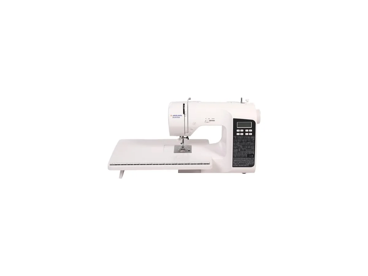 Máquina de coser computarizada Jaguar 200SQ, 200 puntadas, 9 ojales, incluye paquete de accesorios grande foto 3
