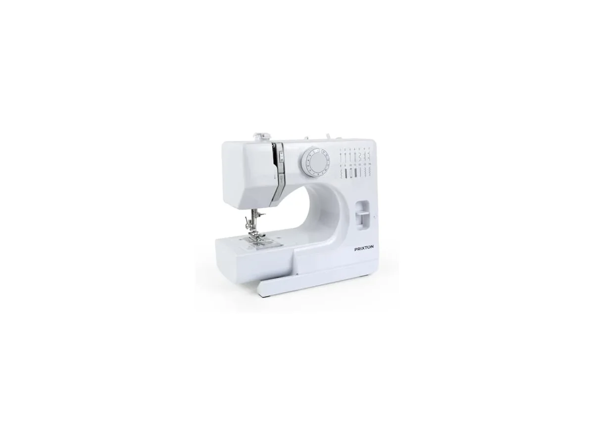 PRIXTON Máquina de coser P115, 14 Puntadas diferentes, 2 Velocidades, Lámpara y Pedal incluido foto 3