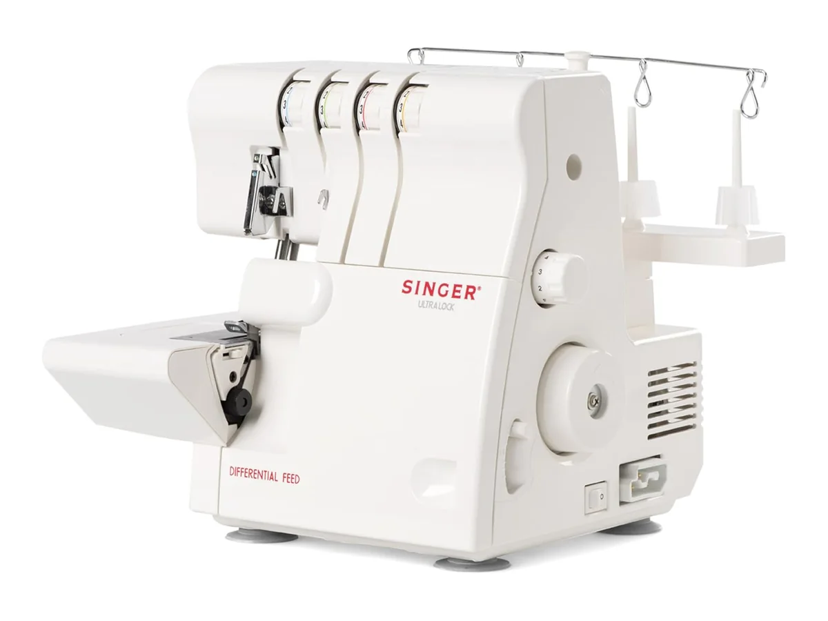 Singer 14SH654 - Remalladora, 1300 ppm, Color Blanco