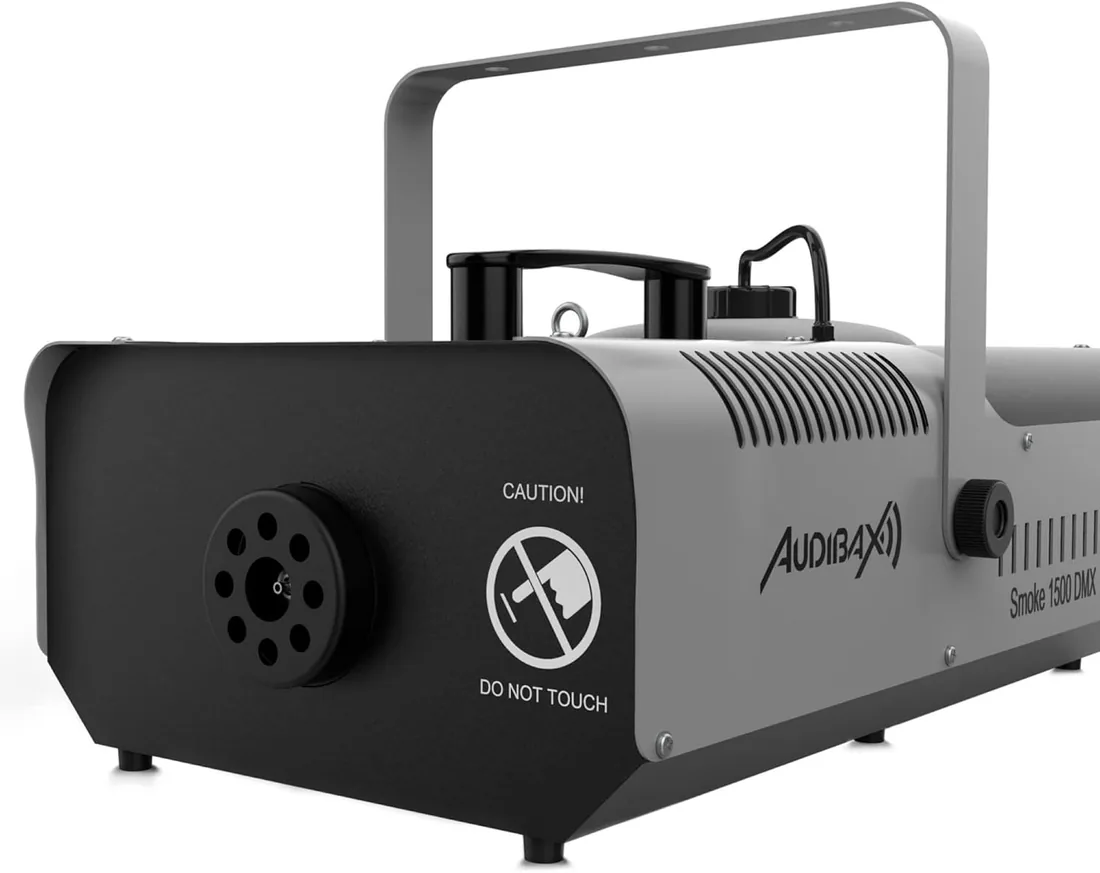Audibax Smoke 1500 DMX Maquina Humo 1500w Discoteca Profesional + Mando Inalambrico foto 2