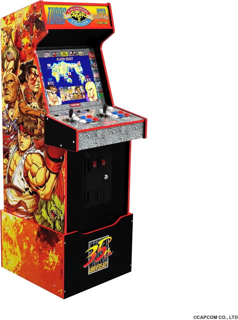 Arcade1Up STREET FIGHTER LEGACY 14 GAMES Wifi ENABLED ARCADE MACHINE foto 2