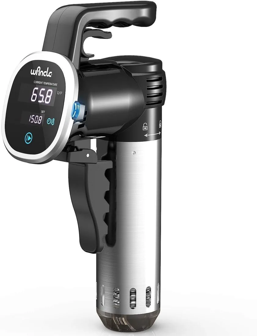 Wancle Sous Vide Máquina de cocina, Circulador de inmersión termal, Temporizador Digital Temperatura Precisa foto 2