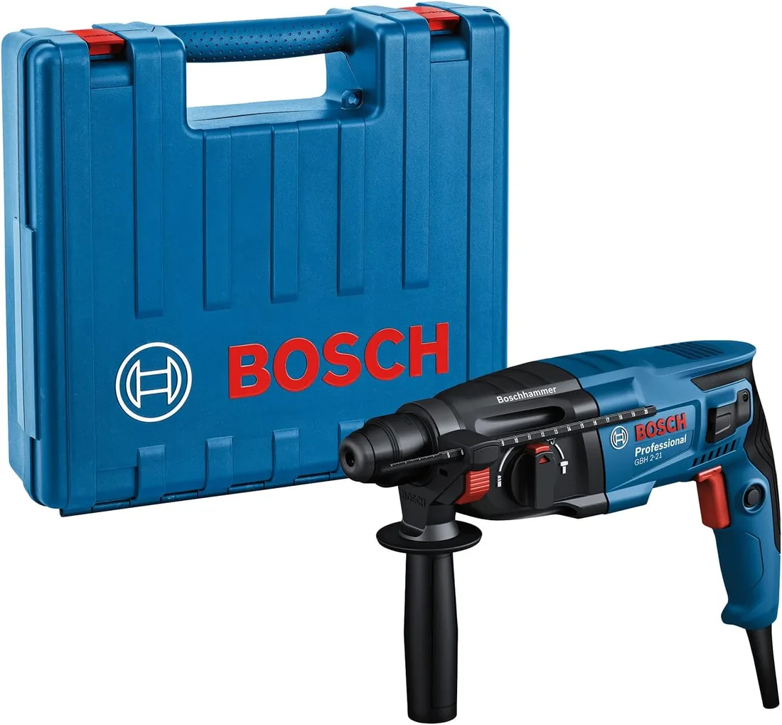 Bosch PRO Martillo perforador SDS plus GBH 2-21 | Tan compacto, tan potente: ahora, el martillo perforador de Bosch a su alcance GBH 2-21+maletín