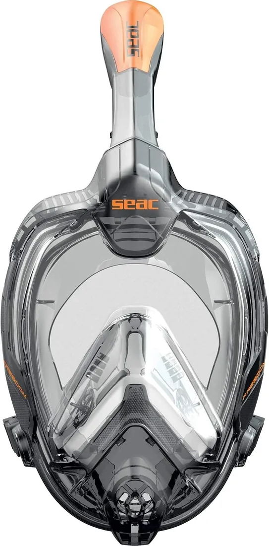 Seac Libera, máscara de Snorkel Integral de Nueva generación, Silicona hipoalergénica, liberación rápida, 4 tamaños foto 2