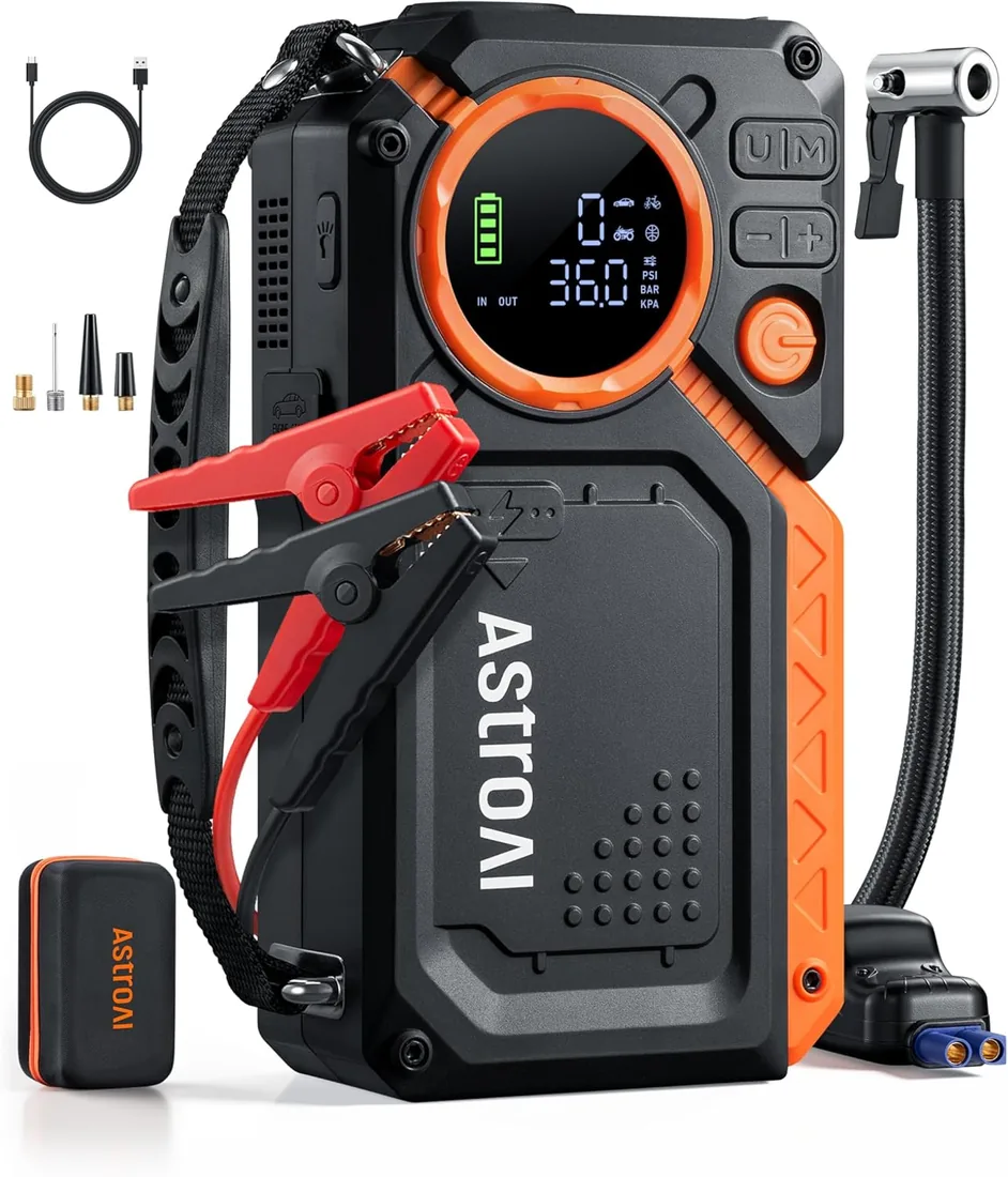 AstroAI 8000A con compresor