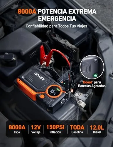 AstroAI 8000A con compresor foto 2