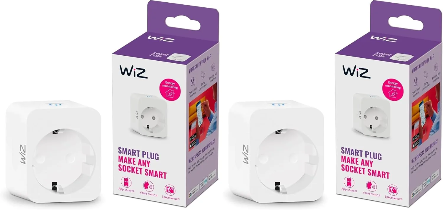 WiZ con medidor (pack de 2)