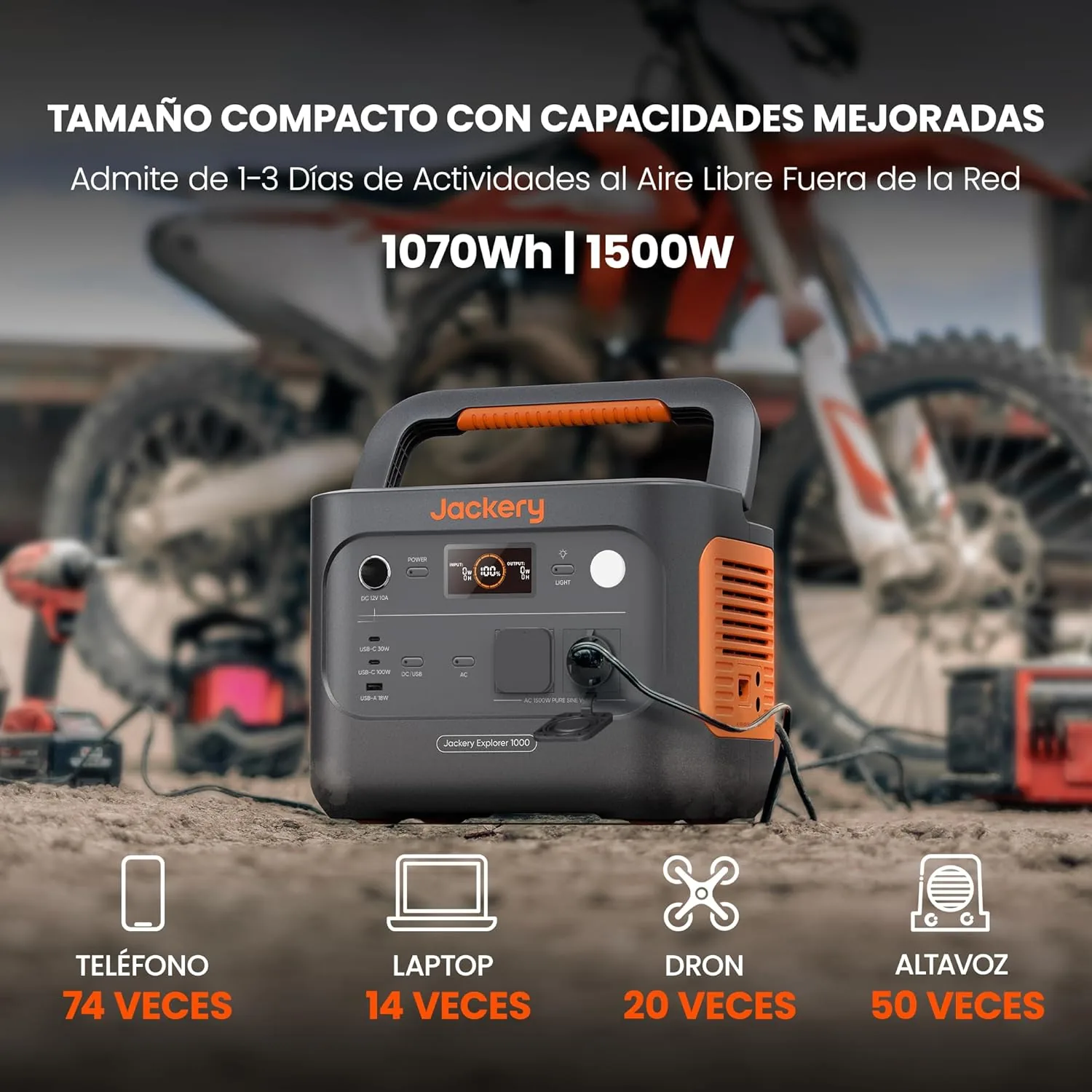 Jackery Explorer 1000 v2 foto 2