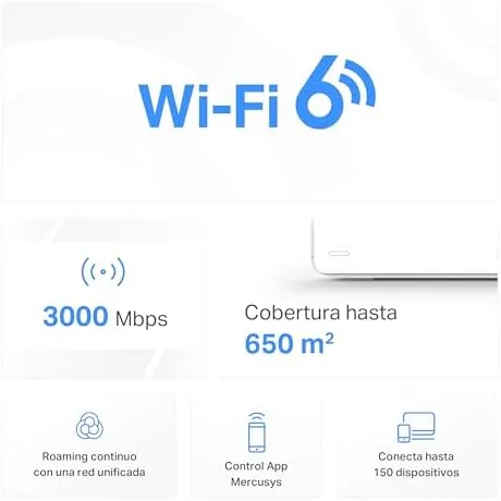 Mercusys Halo H3000X (pack de 3) foto 2