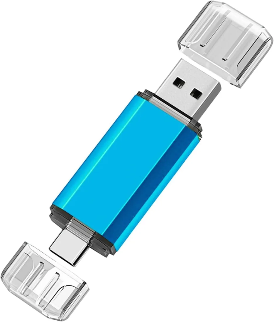 Memoria USB, Pendrive USB C, Memoria Externa, para Almacenar Fotos Y MúSica, para Teléfonos Móviles Y Computadoras