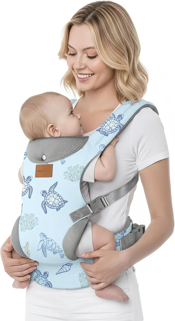 YooxArmor Mochila Portabebés Ergonómico para Bebés 4-36 Meses foto 3