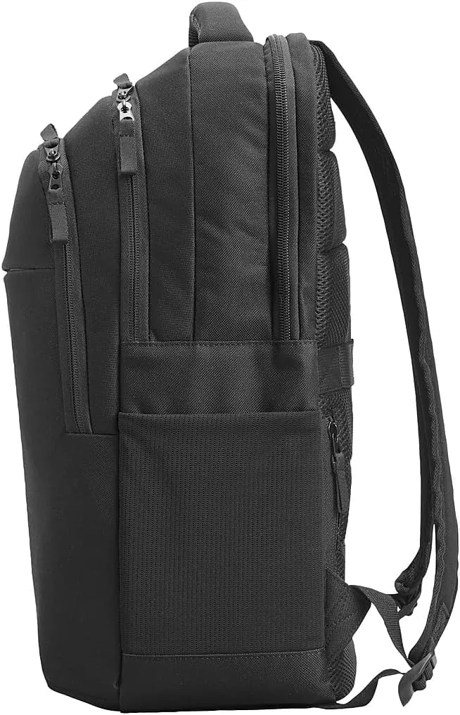 HP Renew Business Backpack Mochila para Portátil de 17.3 pulgadas, Poliéster Reciclado, Resistente al Agua, Cremallera, Negro foto 3
