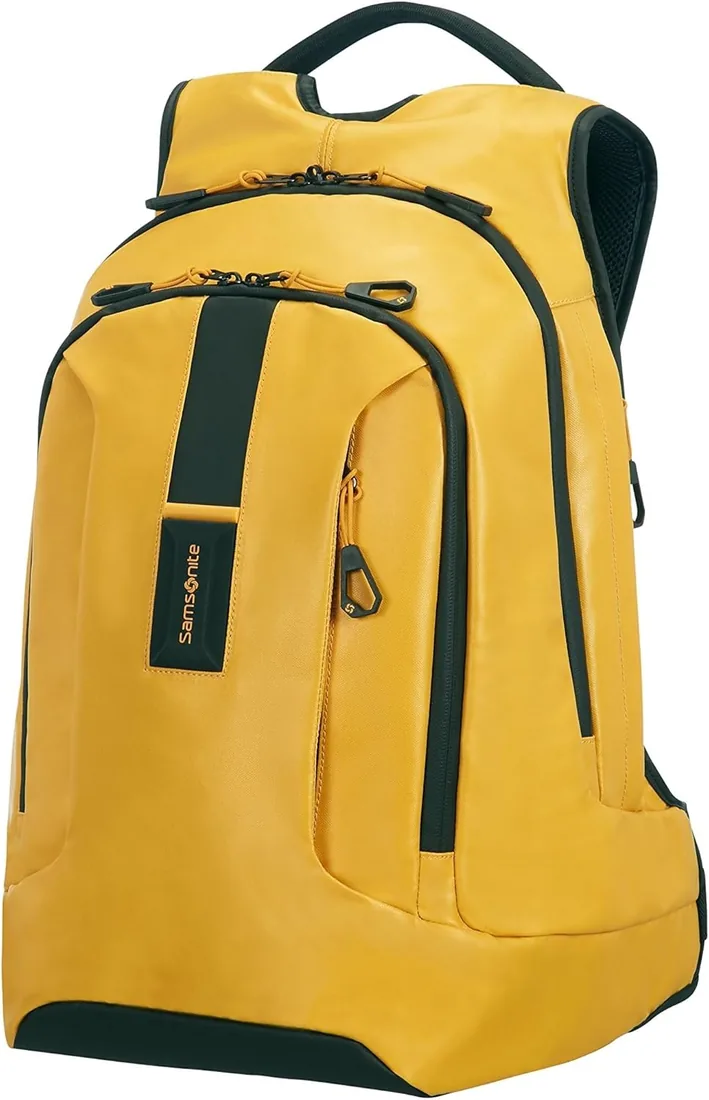 Samsonite Paradiver Light - Mochila para Portátil L+ 15,6 Pulgadas, 48 cm, 24 L, Amarillo (Yellow)