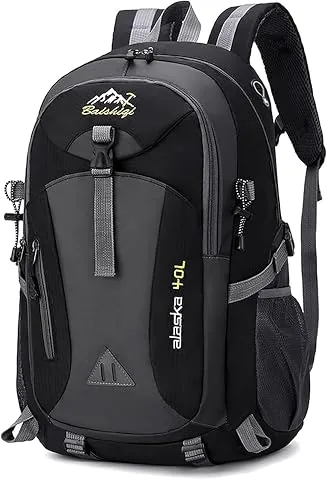 40L Mochila Montaña Multifuncional Gran Capacidad Mochila Mochila de Senderismo Mochilas de Marcha Trekking Montaña Resistente al agua Camping Viajes Excursiones Acampadas Montaña
