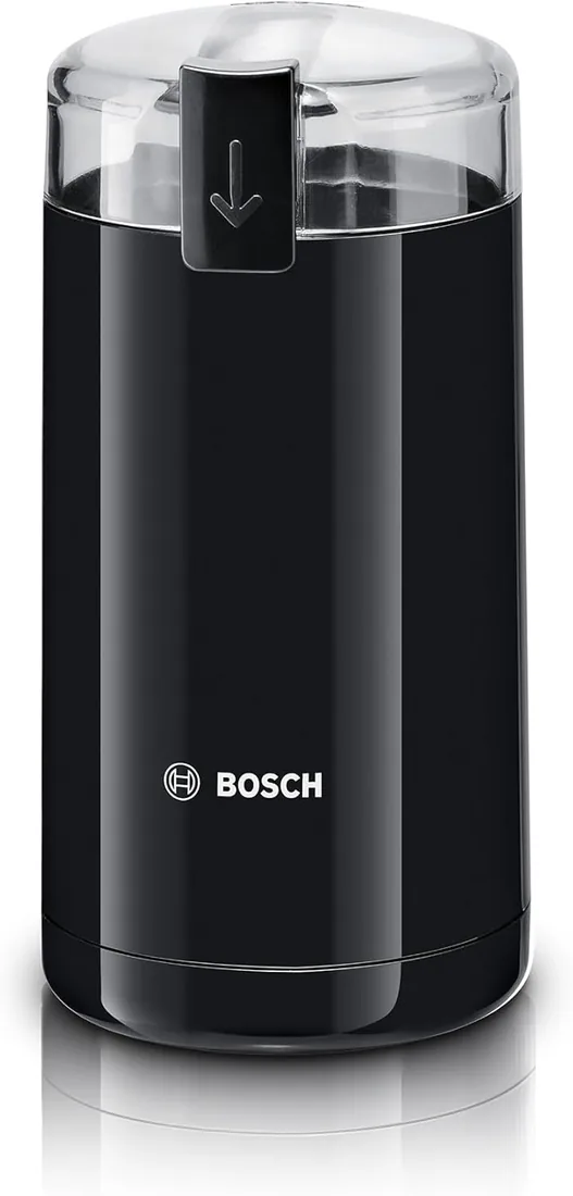 Bosch - Molinillo de café eléctrico, 180 W, capacidad 75 gramos, negro, TSM6A013B