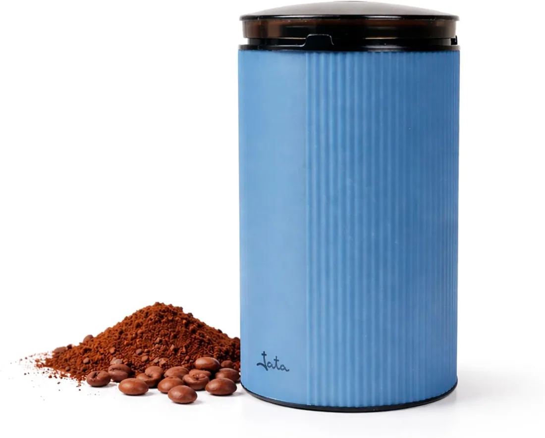 JATA JEML1150 - Molinillo de Café Eléctrico 150W, Molinillo para Café, Especias y Semillas, Cuchillas de Acero Inoxidable, Depósito 55 g, Tapa Transparente, Diseño Compacto foto 2